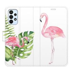 iSaprio Flipové puzdro - Flamingos pre Samsung Galaxy A23 / A23 5G