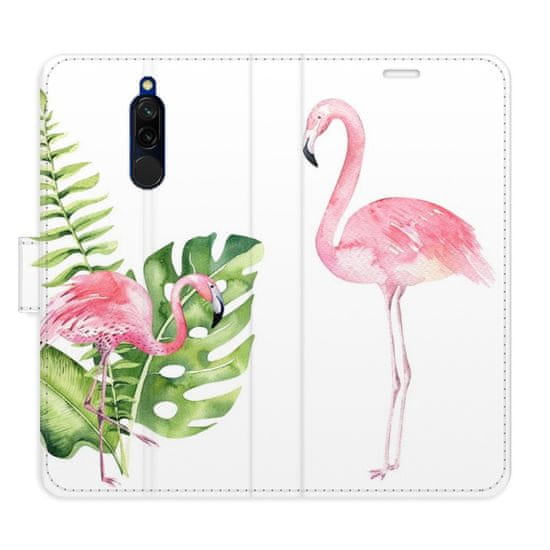 iSaprio Flipové puzdro - Flamingos pre Xiaomi Redmi 8