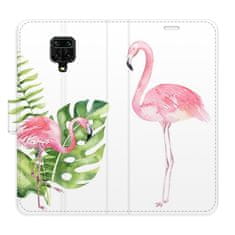 iSaprio Flipové puzdro - Flamingos pre Xiaomi Redmi Note 9 Pro / Note 9S