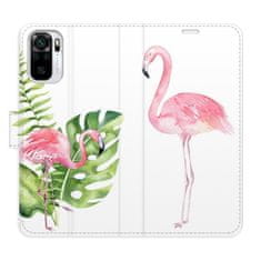 iSaprio Flipové puzdro - Flamingos pre Xiaomi Redmi Note 10 / Note 10S