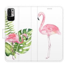 iSaprio Flipové puzdro - Flamingos pre Xiaomi Redmi Note 10 5G