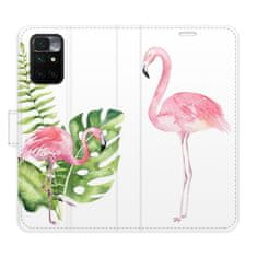 iSaprio Flipové puzdro - Flamingos pre Xiaomi Redmi 10