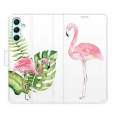 iSaprio Flipové puzdro - Flamingos pre Samsung Galaxy A34 5G