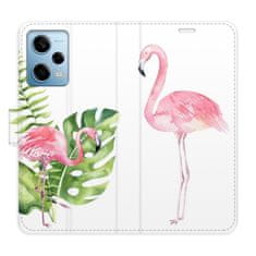 iSaprio Flipové puzdro - Flamingos pre Xiaomi Redmi Note 12 Pro 5G