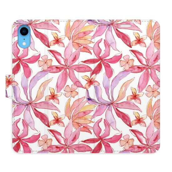 iSaprio Flipové puzdro - Flower Pattern 10 pre Apple iPhone Xr