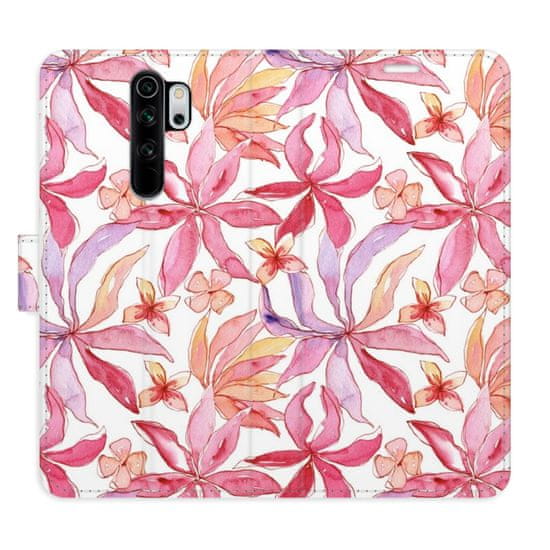 iSaprio Flipové puzdro - Flower Pattern 10 pre Xiaomi Redmi Note 8 Pro