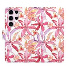 iSaprio Flipové puzdro - Flower Pattern 10 pre Samsung Galaxy S23 Ultra