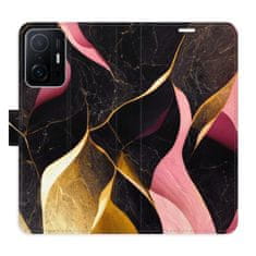 iSaprio Flipové puzdro - Gold Pink Marble 02 pre Xiaomi 11T / 11T Pro