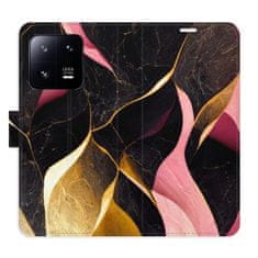 iSaprio Flipové puzdro - Gold Pink Marble 02 pre Xiaomi 13 Pro