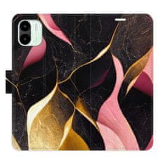 iSaprio Flipové puzdro - Gold Pink Marble 02 pre Xiaomi Redmi A1 / A2