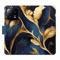 iSaprio Flipové puzdro - GoldBlue pre Xiaomi 13