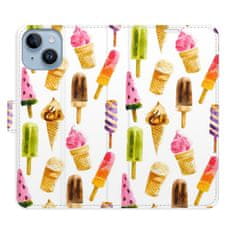 iSaprio Flipové puzdro - Ice Cream Pattern pre Apple iPhone 14