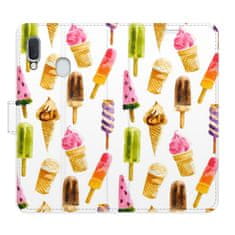 iSaprio Flipové puzdro - Ice Cream Pattern pre Samsung Galaxy A20e