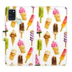 iSaprio Flipové puzdro - Ice Cream Pattern pre Samsung Galaxy A21s
