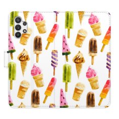 iSaprio Flipové puzdro - Ice Cream Pattern pre Samsung Galaxy A32