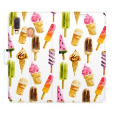 iSaprio Flipové puzdro - Ice Cream Pattern pre Samsung Galaxy A40