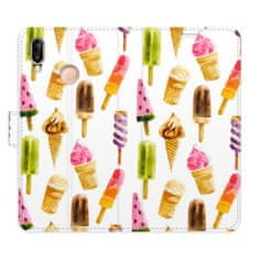 iSaprio Flipové puzdro - Ice Cream Pattern pre Huawei P20 Lite