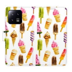 iSaprio Flipové puzdro - Ice Cream Pattern pre Xiaomi 13