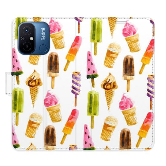 iSaprio Flipové puzdro - Ice Cream Pattern pre Xiaomi Redmi 12C