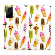 iSaprio Flipové puzdro - Ice Cream Pattern pre Xiaomi Redmi Note 12S