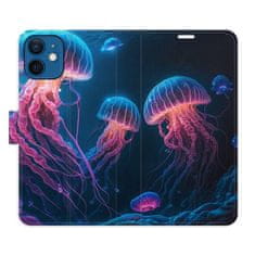 iSaprio Flipové puzdro - Jellyfish pre Apple iPhone 12 Mini