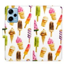 iSaprio Flipové puzdro - Ice Cream Pattern pre Xiaomi Redmi Note 12 Pro+ 5G