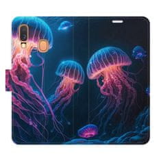 iSaprio Flipové puzdro - Jellyfish pre Samsung Galaxy A40
