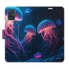 iSaprio Flipové puzdro - Jellyfish pre Samsung Galaxy A51