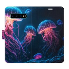 iSaprio Flipové puzdro - Jellyfish pre Samsung Galaxy S10