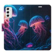 iSaprio Flipové puzdro - Jellyfish pre Samsung Galaxy M52 5G