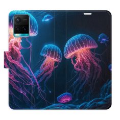 iSaprio Flipové puzdro - Jellyfish pre Vivo Y21 / Y21s / Y33s