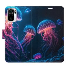 iSaprio Flipové puzdro - Jellyfish pre Xiaomi Redmi Note 10 / Note 10S