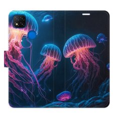 iSaprio Flipové puzdro - Jellyfish pre Xiaomi Redmi 9C