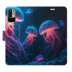 iSaprio Flipové puzdro - Jellyfish pre Xiaomi Redmi Note 10 5G