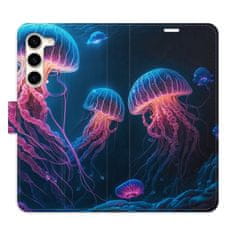 iSaprio Flipové puzdro - Jellyfish pre Samsung Galaxy S23+ 5G