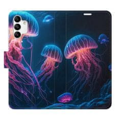 iSaprio Flipové puzdro - Jellyfish pre Samsung Galaxy A04s