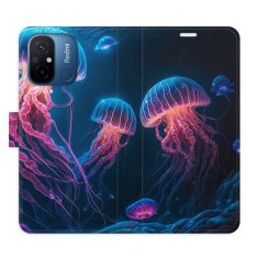 iSaprio Flipové puzdro - Jellyfish pre Xiaomi Redmi 12C