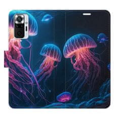 iSaprio Flipové puzdro - Jellyfish pre Xiaomi Redmi Note 10 Pro