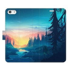 iSaprio Flipové puzdro - Magical Landscape pre Apple iPhone 5/5S/SE