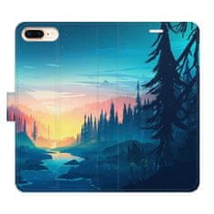 iSaprio Flipové puzdro - Magical Landscape pre Apple iPhone 7 Plus / 8 Plus