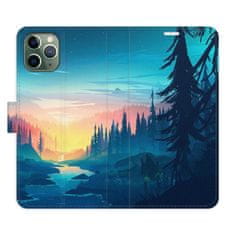 iSaprio Flipové puzdro - Magical Landscape pre Apple iPhone 11 Pro