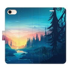 iSaprio Flipové puzdro - Magical Landscape pre Apple iPhone SE 2020