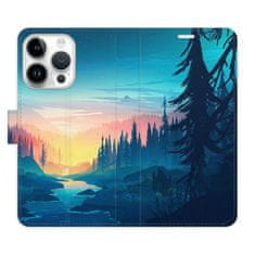 iSaprio Flipové puzdro - Magical Landscape pre Apple iPhone 15 Pro