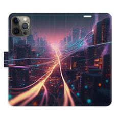iSaprio Flipové puzdro - Modern City pre Apple iPhone 12 / 12 Pro