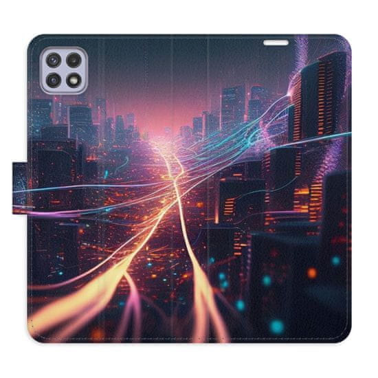 iSaprio Flipové puzdro - Modern City pre Samsung Galaxy A22 5G