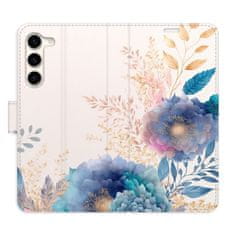 iSaprio Flipové puzdro - Ornamental Flowers 03 pre Samsung Galaxy S23+ 5G