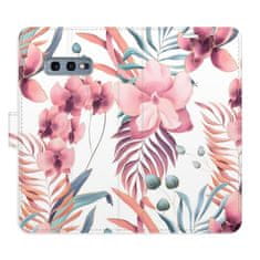 iSaprio Flipové puzdro - Pink Flowers 02 pre Samsung Galaxy S10e