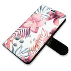 iSaprio Flipové puzdro - Pink Flowers 02 pre Samsung Galaxy S21 FE 5G