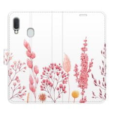 iSaprio Flipové puzdro - Pink Flowers 03 pre Samsung Galaxy A20e