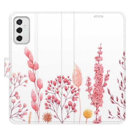 iSaprio Flipové puzdro - Pink Flowers 03 pre Samsung Galaxy M52 5G